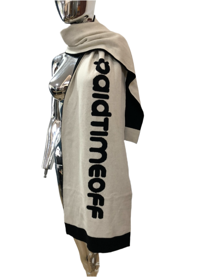 PaidTimeOff “Negative+positive” Scarf